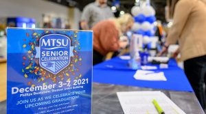 MTSU’s fall Class of 2021 awaits 1,600-plus new degrees Dec. 11 in Murphy Center