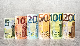 Série Europe complète des billets en euro- Wikimedia Commons