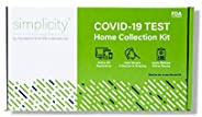 simplicity by Assurance Scientific Laboratories COVID-19 PCR Home Testing Kit - No Prescription Required, FDA 