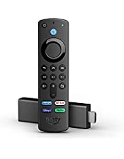 Fire TV Stick 4K streaming device with latest Alexa Voice Remote (includes TV controls), Dolby Vision