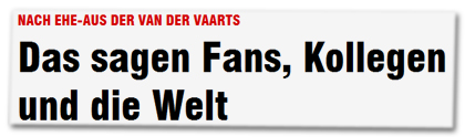 Das sagen Fans, Kollegen und die Welt