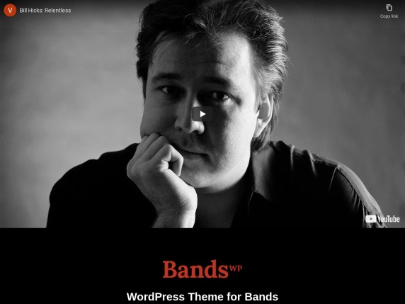 BandsWP tuisblad