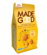 MadeGood Star Puffed Crackers Cheddar