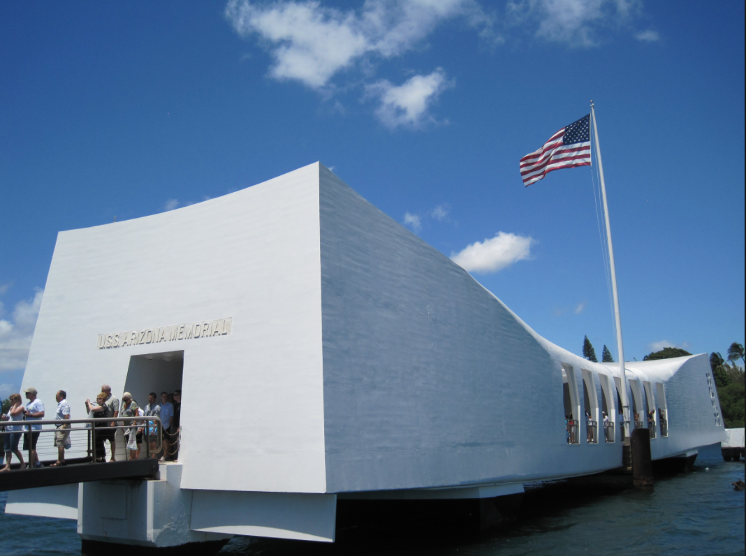 The USS Arizona Memorial is Hawaii's biggest tourist attraction.