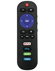 RC280 Replacement Remote Applicable for TCL Roku TV with Netflix Sling Hulu Vudu Key 55UP120 32S4610R 50FS3750 32FS3700 32FS4610R 32S800 32S850 32S3850 48FS3700 55FS3700 65S405 43S405 49S405 40S3800