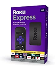 Roku Express | HD Streaming Media Player with High Speed HDMI Cable and Simple Remote