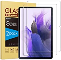 [2 Pack ] SPARIN Screen Protector Compatible with Samsung Galaxy Tab S7 FE 2021 / Galaxy Tab S7 Plus, Tempered Glass/S...