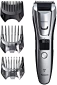 Panasonic Multigroom Beard Trimmer Kit For Face, Head, Body Hair Styling and Grooming, 39 Quick-Adjust Dial Trim Settings, Cordless/Cord, ER-GB80-S, Silver