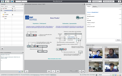 Mconf-Live Screenshot