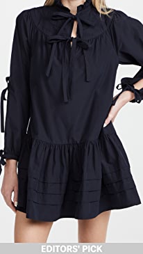 AMUR - Oriana Blouson Sleeve Dress