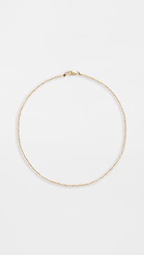 Alexa Leigh - 2mm Yellow Gold Necklace