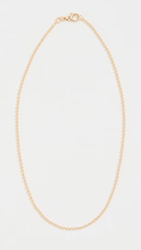 Alexa Leigh - 3MM Gold Ball Chain Necklace