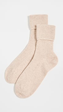 Rosie Sugden - Cashmere Bed Crew Socks