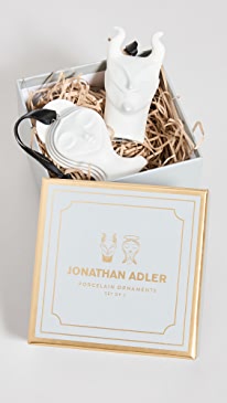 Jonathan Adler - Naughty or Nice Ornament Set