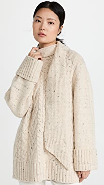 GANNI - Cable Knit Sweater