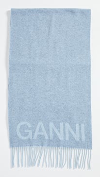 GANNI - Woold Mix Scarf