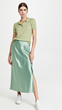 Vince - Side Slit Slip Skirt