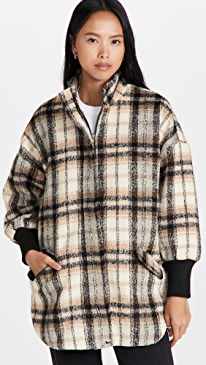 BB Dakota - Plaid Times Coat