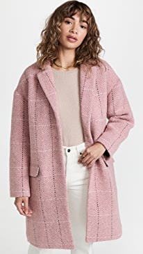 Rag & Bone - Estelle Cocoon Check Coat