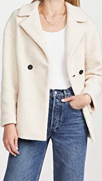 Harris Wharf London - Women Dropped Shoulder D.B. Jacket