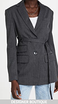 Tibi - Luka Suiting Harness Blazer