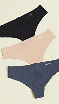 Calvin Klein Underwear - Invisibles Thong 3 Pack