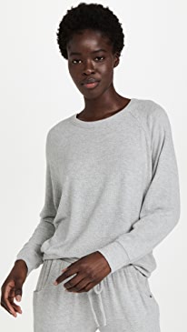 Eberjey - The Cozy Time Ringer Sweatshirt