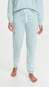 PJ Salvage - Mountain Bound Snowflake Joggers