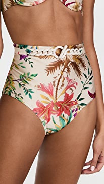 Zimmermann - Tropicana High Waisted Bottoms