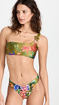 Zimmermann - Tropicana Asymmetrical Bikini