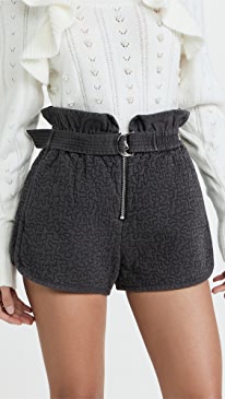 Sea - Stan Sandwashed Quilt Shorts