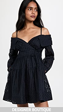 Jonathan Simkhai - Bahari Cold Shoulder Mini Dress