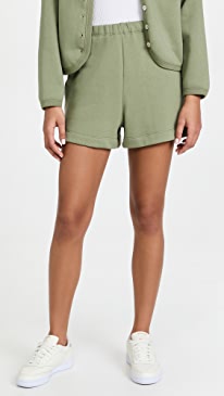 DONNI - Eco Fleece Roll Shorts