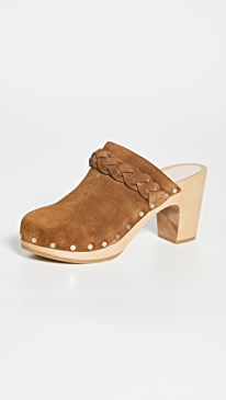 Loeffler Randall - High Heel Clogs With Braid