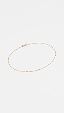 Ariel Gordon Jewelry - 14k Gold Figaro Anklet