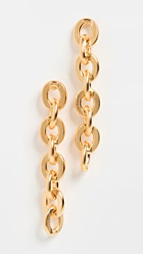 Ben-Amun - Gold Link Post Earrings