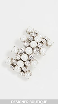 Area - Crystal Pearl Ponytail Barrette