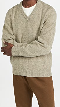 Lemaire - Seamless V Neck Sweater