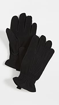 Polo Ralph Lauren - Water Repellent Deer Suede Gloves