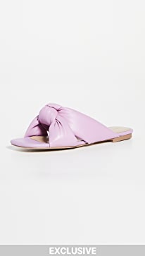 Villa Rouge - Maddox Puffy Ruched Sandals