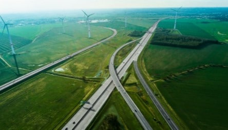 energia pulita e autostrada