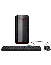 Acer Nitro 50 N50-620-UA91 Gaming Desktop | 11th Gen Intel Core i5-11400F 6-Core Processor | NVIDIA GeForce GTX 1650 | 8GB DDR4 | 512GB NVMe M.2 SSD | Intel Wi-Fi 6 AX201 | Keyboard and Mouse