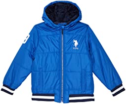 Logo Puffer Jacket (Little Kids/Big Kids)