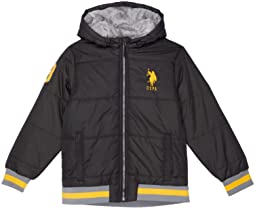 Logo Puffer Jacket (Little Kids/Big Kids)