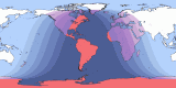 Map of 16 May 2003 eclipse viewability