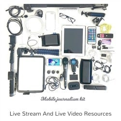 Video marketing and live stream resources and tools