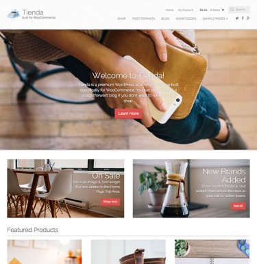 Tienda WordPress Theme