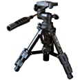 RetiCAM Tabletop Tripod with 3-Way Pan/Tilt Head, Quick Release Plate and Carrying Bag for Phones, Cameras and Spotting Scope