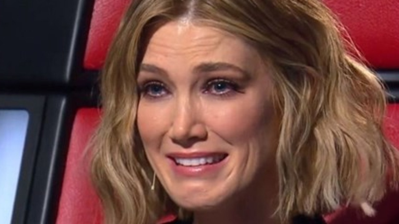 Delta Goodrem on The Voice.