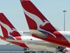 MELBOURNE, AUSTRALIA - NewsWire Photos NOVEMBER 22, 2021: QANTAS resumes international flights from Melbourne with a plane leaving for Singapore. Picture: NCA NewsWire / Andrew Henshaw